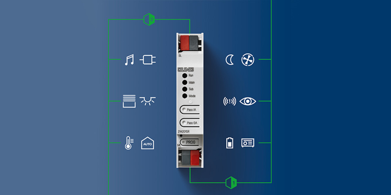 KNX Bereichs- und Linienkoppler bei Brückner Elektro und Trockenbau in Petersaurach